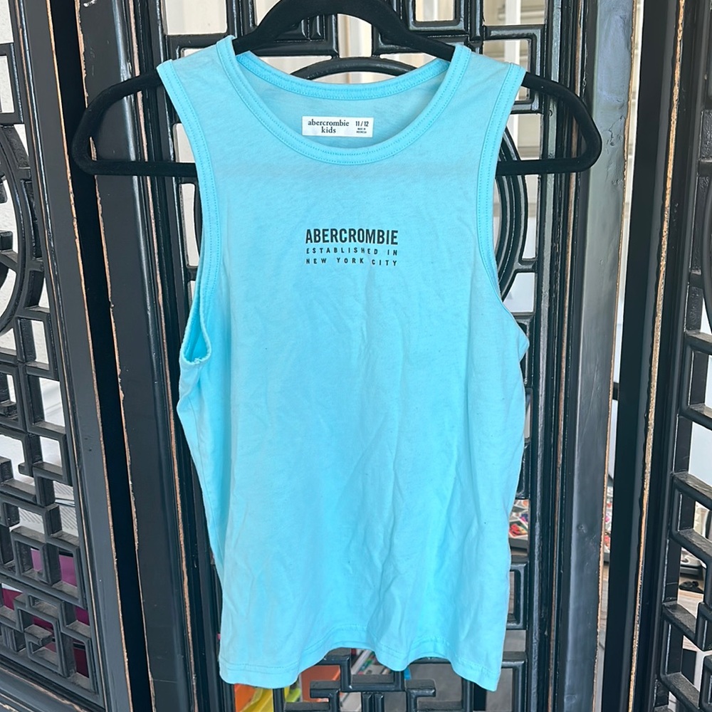 Abercrombie Kids light blue tank top